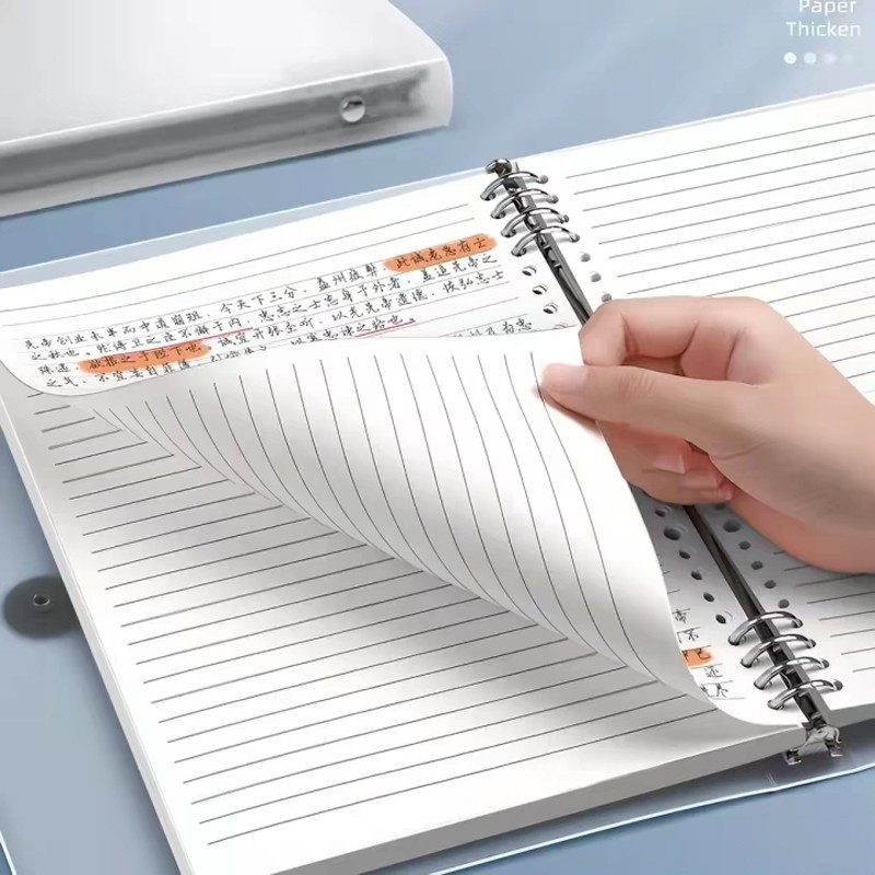 Sổ Còng - Bìa Còng A5 B5 Sổ Tay Planner Vở Kẻ Ngang Vở Kẻ Ô Vuông Caro Giấy Dày Học Sinh Sổ Tay Ghi Chép