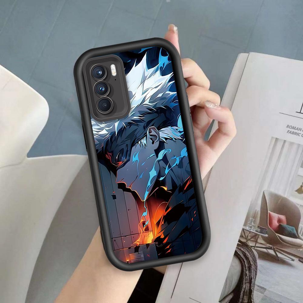Vỏ Cho Realme C65 Phim Hoạt Hình Silicon Cầm Tay Mềm Ốp lưng TPU Jujutsu Kaisen Anime Mắt Thiên Thần Chống Sốc Ốp Lưng