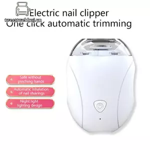 Nhíp Di Động Cho Bé Cắt Móng Tay Điện Có Đèn Cắt Móng Tay Đánh Bóng Cắt Móng Tay Bấm Móng Tay Với 3 Tốc Độ Có Thể Điều Chỉnh VN