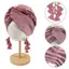 Tweehuj Nữ Mùa Xuân Boho Khăn Mũ Retro Thời Trang Quấn Chéo Khăn Trùm Đầu Có Dép Mũ Turban Nhẹ Cho Lễ Hội Âm Nhạc Ngoài Trời VN