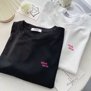 áo thun BLink blink in chữ dập nổi siêu hot với thiết kế nhẹ nhàng, tông màu dễ mặc , dễ phối đồ. quanaounisex94