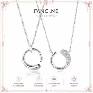 FANCIME "Tình Yêu Chắc Chắn" Phù Hợp Với Lời Hứa Vòng Cổ Bạc Sterling