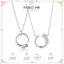 FANCIME "Tình Yêu Chắc Chắn" Phù Hợp Với Lời Hứa Vòng Cổ Bạc Sterling