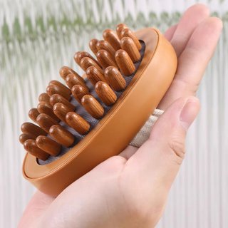 Lược Massage, Túi Khí Đầu Bàn Chải Kinh Tuyến Bằng, Túi Khí Acupoint Di Động Unclogger-ALINE