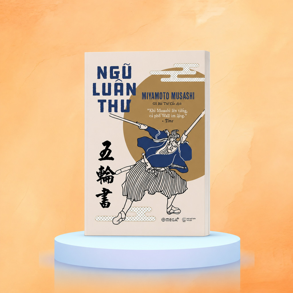 Sách - Ngũ Luân Thư - Binh pháp kinh điển của người Nhật - Miyamoto Musashi - Omega Plus