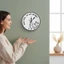 Kiểu chữ đậm Tính hài hước Đồng hồ treo tường Trang trí Đồng hồ treo tường ngộ nghĩnh Không ồn ào Chống dính cho bạn bè