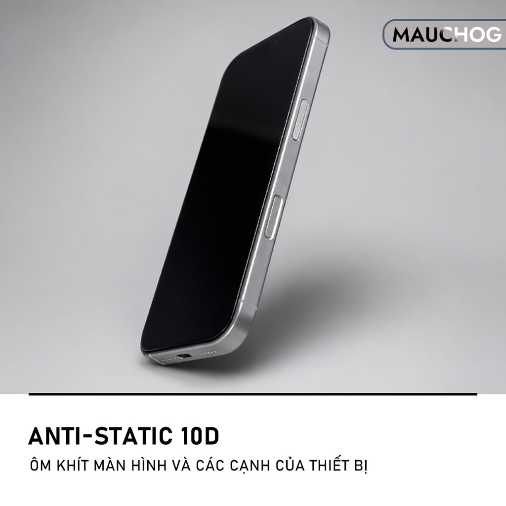 Kính Cường Lực Trong Suốt Chống Tĩnh Điện Dễ Dán Cho Điện Thoại iPhone 17 Pro Max 16 15 14 13 12