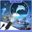 Đèn chiếu LED đa màu ULJ USB Ocean Life Đèn chiếu cho bữa tiệc Trẻ em trang trí phòng mẫu giáo ban đêm.