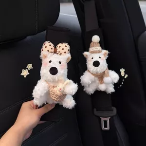 Sáng Tạo Tây Cao Nguyên Nội Thất Ô Tô Thắt Lưng Vai Cao Cấp Dễ Thương Trang Trí Bốn Mùa Đa Năng Một Cặp Đôi 26.3.22