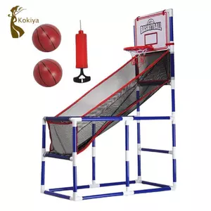 Bóng Rổ Trẻ Em Vòng Có Thể Điều Chỉnh Chiều Cao Bóng Rổ Mini Trò Chơi Arcade Trong Nhà Đồ Chơi Thể Thao Ngoài Trời Cho Phòng Trẻ Em