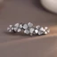 MAUROPOLI Retro Nhấp Nháy Kim Cương Hoa Ánh Sáng Sang Trọng Opal Nổ Thiết Kế Niche Cảm Giác Tính Khí Tất Cả Trận Đấu Phụ Kiện Tóc