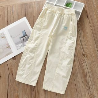 Quần cotton cho bé gái – Dáng cong rộng rãi, chống muỗi nhẹ, thoáng mát dễ phối mùa hè