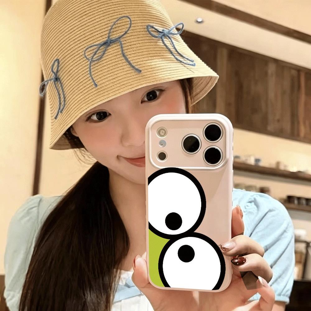 Big Eyed Frog cho iPhone 17promax trường hợp điện thoại 161514plus soft case 1311211
