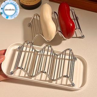 Ulovebsby Xà Phòng Inox Ra Thoát Nước Khay Xà Phòng Đa Năng Phòng Tắm Bảo Quản Ra Phòng Tắm Thoát Xà Phòng Hộp Đựng Xà Phòng VN