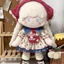 Apple Tea Pie Váy Ngắn Tay 40cm Cm Quần Áo Bé Ngồi Tư Thế Đứng Tư Thế Gothic Cotton Búp Bê Phù Hợp Với Quần Áo 6.2