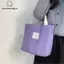 Túi đeo vai văn phòng bằng vải Tweeduj Thiết kế đơn giản cho người hầu có sức chứa lớn VN
