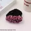 GHX Nữ Tóc Bun Bao Lưới Snood Hairnet Nơ Barrette Pháp Kẹp Tóc Nơ Ruy Băng Hoa Phụ Kiện Tóc Cho Ngân Hàng Khách Sạn Nhân Viên VN