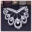 JRP Handmade Ngọc Trai Cô Dâu Pha Lê Tiara Tóc Lớn Vương Miện Cuộc Thi Đảng JRP