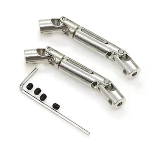 2 Chiếc Trục Truyền Động Kim Loại Trục Truyền Động Cho WPL D12 C14 C24 C34 MN D90 D91 D96 D99 D99S MN90 MN98 MN99S RC Xe Nâng Cấp Phần