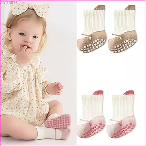 VIC Thoáng Khí Tất Trẻ Sơ Sinh Chống Trượt Đế Nhiều Màu Sắc Họa Tiết Thoải Mái Cho Trẻ Tập Đi Cho Trẻ Em Năng Động