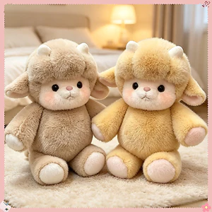 Gấu Bông Búp Bê Dê 45cm – Búp Bê Dê Mềm Mịn Cao Cấp, Thú Nhồi Bông độc đáo, Quà Sinh Nhật ý Nghĩa Cho Bé
