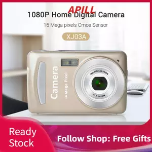 Apill Máy ảnh kỹ thuật số apill Máy quay video độ phân giải cao 1080P Zoom 16x với màn hình LCD 2,4 inch để chụp ảnh du lịch