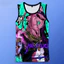 Dragon Ball Super Saiyan God Goku 3D In Tank Top, Anime Không Tay Áo Vest Mềm Thoáng Khí