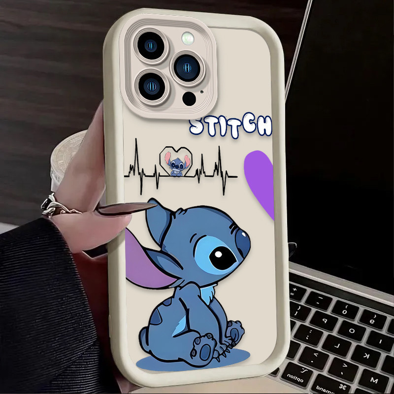 Dành Cho Honor 600 500 400 Smart Pro 600 Lite X9d X7d X8d X6d X5C Plus Sang Trọng Đáng Yêu Disney Stitch Vỏ Mềm Silicon Chống Sốc Vỏ Điện Thoại Lỏng