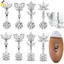 < YEI > Nhẫn đeo bụng bằng thép không gỉ Bộ quà tặng tinh tế Trang sức xỏ khuyên không gây dị ứng để mặc hàng ngày Tiệc đi biển Mới