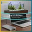 Đèn LED chiếu sáng bể cá BVY Đèn tâm trạng chống nước chìm cho bể cá Nguồn USB Cảnh trang trí dưới nước.