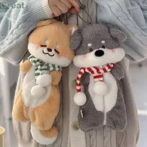 Túi đựng bút TUYỆT VỜI, Bút chì sang trọng dung tích lớn, INS Phim hoạt hình Puppy Tổ chức văn phòng phẩm Sinh viên