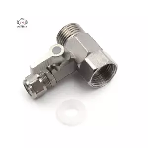 Maybest Bộ chuyển đổi máy lọc nước cấp liệu RO mới 1 / 2 '' sang 3 / 8 '' Vòi van bi an toàn {VN}