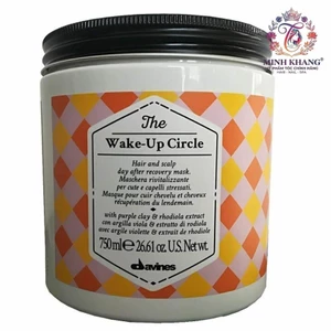 Mặt nạ tái tạo sức sống cho tóc và da đầu Davines The Wake Up Circle 750ml [ MK ]