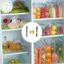 PUSKY Có Thể Tái Sử Dụng Bảo Quản Thực Phẩm Túi Nhựa Bánh Sandwich Quấn Túi Tủ Đông Có Dấu Chống Rò Rỉ Cho Nhà Bếp Gia Đình Và Văn Phòng VN