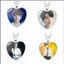 SQ BTS Bangtan Boys Vòng cổ đá quý hình trái tim Bộ sưu tập thần tượng Nam-joon Kim Kim Tae Hyung quà tặng sinh nhật