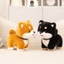 LON Mô Phỏng Dễ Thương Chai Chó Sang Trọng Búp Bê Mô Phỏng Dễ Thương Chó Gối Mềm Động Vật Búp Bê Cho Bạn Gái Quà Tặng Năm Mới Trang Trí Sofa Đệm Học Tập Trao Đổi Quà Tặng Sinh Nhật Giáng Sinh