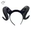 HFTOY 1 Mảnh Gothic Động Vật Cừu Quỷ Sừng Halloween Carnival Trang Phục Dự Tiệc Đạo Cụ Sừng Quỷ Mũ Đội Đầu Cosplay Mũ ~