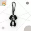 CANAMEK Mới Dễ Thương Bichon Frise Labrador Retriever Chó Quyến Rũ Dễ Thương DIY Dây Da Chó Túi Quyến Rũ CSF