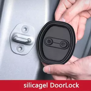 4 Chiếc Cửa Ô Tô Silicon Lo Bule Tắt Tiếng Đệm Giảm Chấn Vỏ Chống Va Chạm FSI