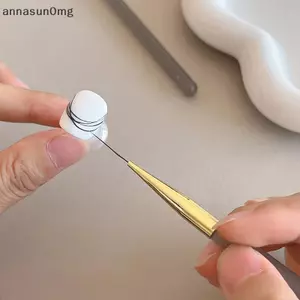 AA 1 Chiếc Hai Đầu Móng Tay Nghệ Thuật Bàn Chải Đa Năng Sọc Lót Bàn Chải Mô Hình Nước Ripple DIY Thiết Kế Lông Cứng Bàn Chải Móng Tay Nghệ Thuật Dụng Cụ VN