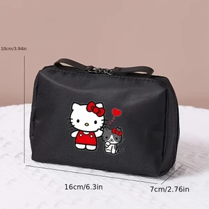 Hộp Đựng Sinh Viên Dung Tích Lớn Túi Dễ Thương Túi Đựng Mỹ Phẩm Mới Túi Bảo Quản Giá Trị Cao kt Phim Hoạt Hình Mèo Bán Buôn Ánh Sáng Xanh
