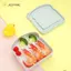 JCSYFAC Cơm Trưa Bánh Mì Nướng Bánh Sandwich Hộp Đựng Nhiều Màu Dung Tích Lớn Nhân Viên Văn Phòng Nhựa Bento Case Dễ Dàng Làm Sạch Nhẹ Di Động Mới