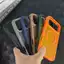 ốp lưng iphone Áp dụng cho vỏ điện thoại di động Apple iPhone17promax 16 cảm giác da bán trong suốt màu hai trong một Vỏ hút từ tính Samsung s25