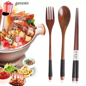 Bộ dao kéo thủ công nhà bếp bằng gỗ GAVESTO