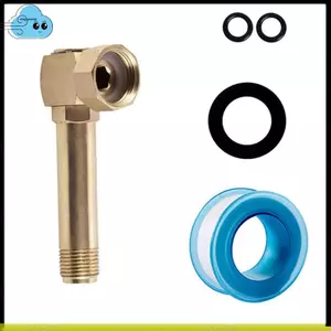Vòi tưới vườn Thay thế Đầu nối khuỷu tay xoay Bộ chuyển đổi lắp đồng thau Bộ chuyển đổi vòi vườn