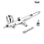 Bộ cọ khí CQCJ, Airbrush vẽ tranh đa năng Gravity Feed, Điều chỉnh dòng chảy dễ dàng 0,2MM Bút phun khí nén tác động kép Bút phun mỹ nghệ