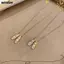Vòng cổ giày ba lê NICOROO, Vòng cổ mặt dây chuyền thiết kế tinh tế, Phụ kiện trang sức màu hồng lãng mạn Dây chuyền xương đòn phát sáng cho nữ