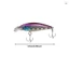 Mồi Minnow nổi 7,5cm 6,7g cho câu cá Bass Pike với khoảng cách đúc dài và thiết kế mô phỏng cao