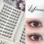 Lông mi giả Fox Eye - Sợi tơ tự nhiên không chứa keo để trang điểm Hanfu