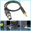 GODD 3 5mm Nam Đến 3Pin Nữ Cáp thính giác Tương thích Điện thoại thông minh Máy tính xách tay Máy trộn để biểu diễn trực tiếp và các bữa tiệc